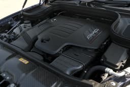 Mercedes Benz Gle Coupe Open Bonnet Engine Shot