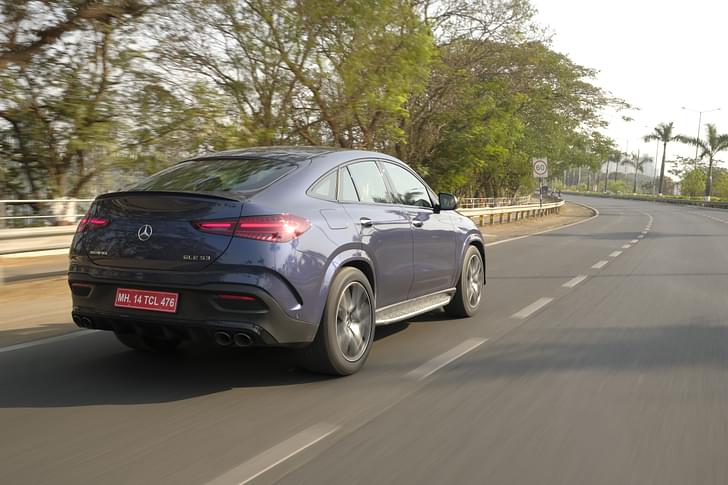 Mercedes Benz Gle Coupe Rear View