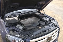 Mercedes Benz Gls Open Bonnet Engine Shot