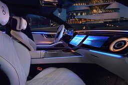 Mercedes Benz S Class Facelift Dashboard