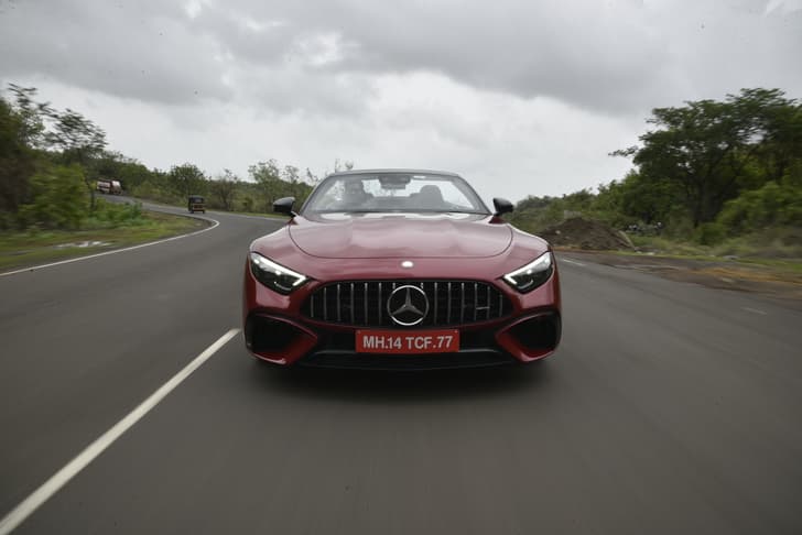 Mercedes Benz Sl Front View