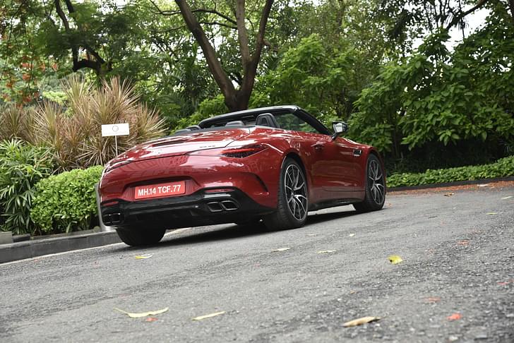 Mercedes Benz Sl Rear View