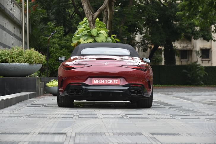 Mercedes Benz Sl Rear View