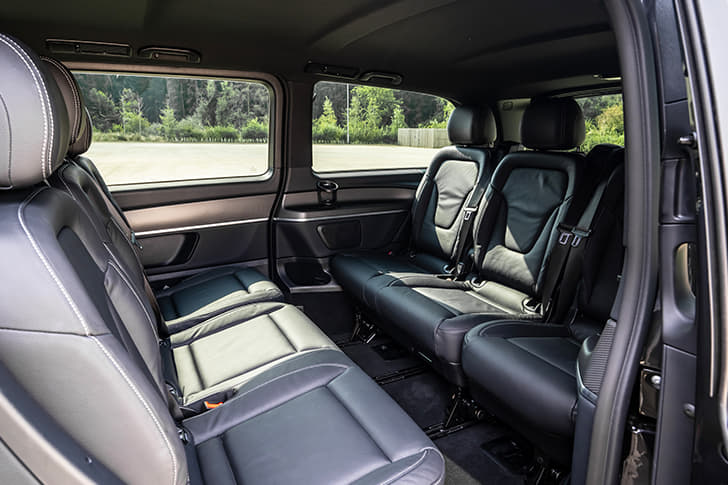 Mercedes Benz V Class Second Row Seats
