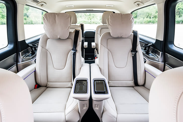 2nd Row Adjustable Headrest