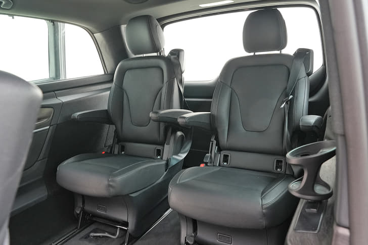 Rear Armrest Cup Holders
