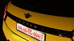 Mini 3 Door Rear View