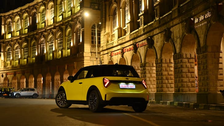 Mini 3 Door Rear View