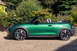 Mini Cooper Convertible Left Side View