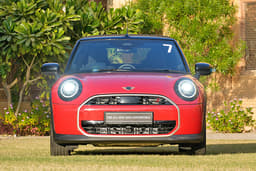Mini Cooper Convertible Front View
