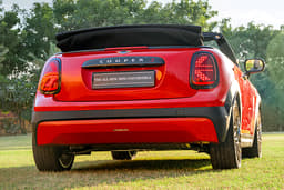 Mini Cooper Convertible Rear View Mini Cooper Convertible Rear View