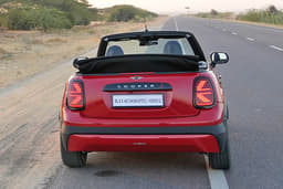 Mini Cooper Convertible Rear View