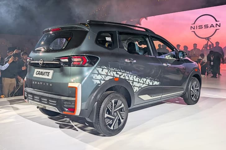 Nissan Gravite Rear View