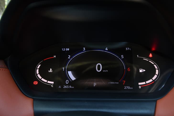 Nissan Magnite Dashboard