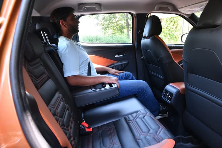 Nissan Magnite Second Row Seats