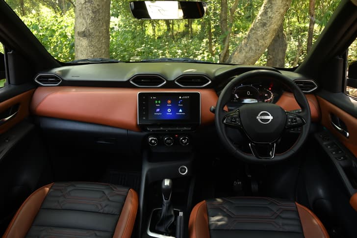 Leather-wrapped Steering Wheel