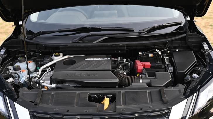 Open Bonnet Engine Shot