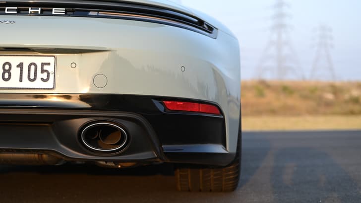 Porsche 911 Chrome Exhaust
