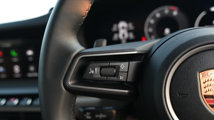 Porsche 911 Steering Mounted Controls