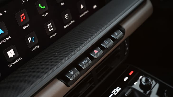 Porsche 911 Touch Screen Infotainment System