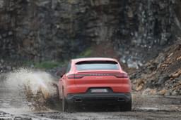 Porsche Cayenne Coupe Rear View