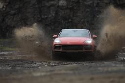 Porsche Cayenne Coupe Front View