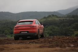 Porsche Cayenne Coupe Rear View