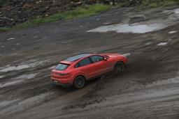 Porsche Cayenne Coupe Rear View