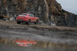 Porsche Cayenne Coupe Rear View