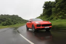Porsche Cayenne Coupe Front View