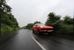 Porsche Cayenne Coupe Front View