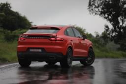 Porsche Cayenne Coupe Rear View