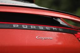 Porsche Cayenne Coupe Rear View
