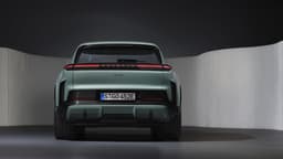 Porsche Cayenne Electric Rear View