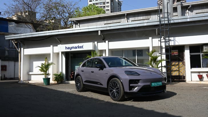 Porsche Macan Ev Front Left Three Quarter