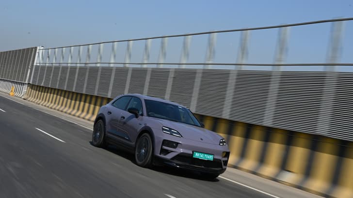 Porsche Macan Ev Front Right Three Quarter