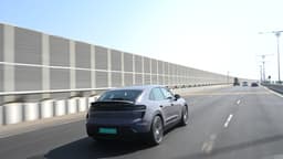 Porsche Macan Ev Rear View