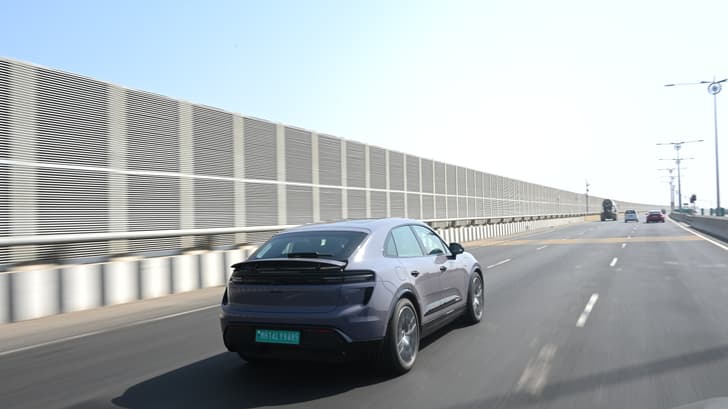 Porsche Macan Ev Rear View