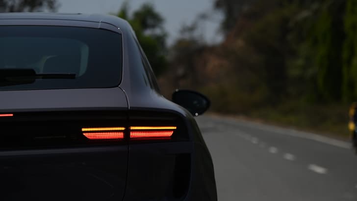 Porsche Macan Ev Rear View