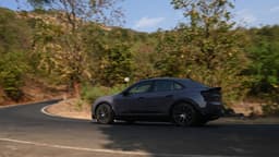 Porsche Macan Ev Right Side View