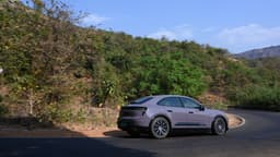 Porsche Macan Ev Rear View