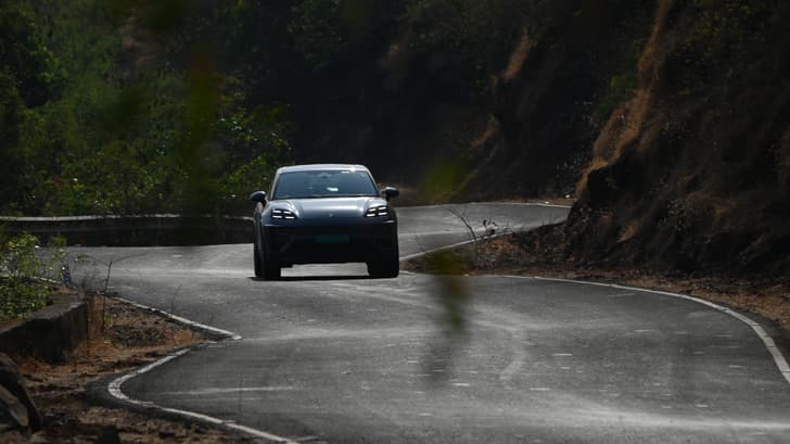 Porsche Macan Ev Front Right Three Quarter