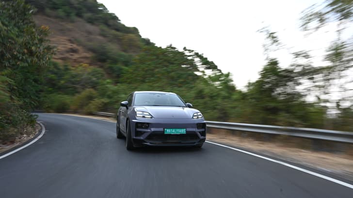 Porsche Macan Ev Front Right Three Quarter