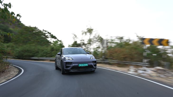 Porsche Macan Ev Front Right Three Quarter