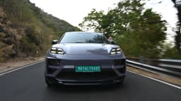Porsche Macan Ev Front View