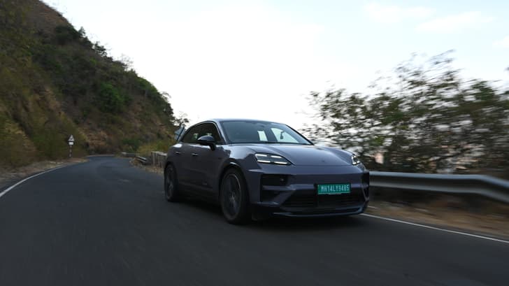 Porsche Macan Ev Front Right Three Quarter
