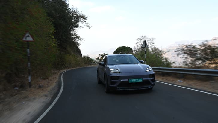 Porsche Macan Ev Front Right Three Quarter