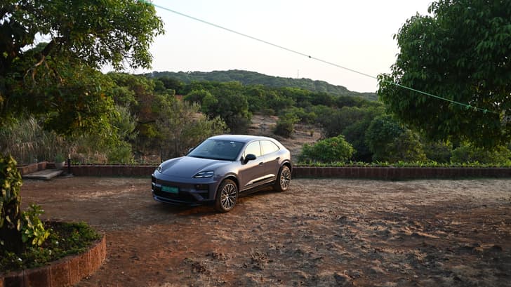Porsche Macan Ev Front Left Three Quarter