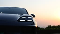 Porsche Macan Ev Front View