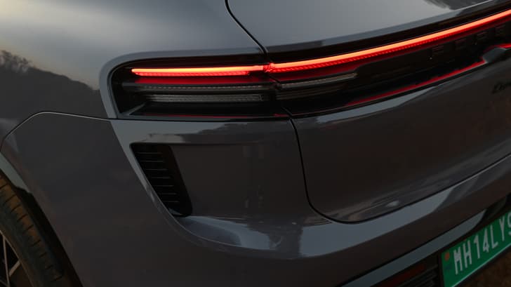Porsche Macan Ev Rear View